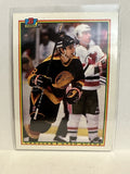 #59 Greg Adams Vancouver Canucks 1900-91 Bowman Hockey Card