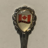 Canada Canadian Flag collectable Souvenir Spoon PS
