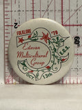 Estevan Multicultural Group '79 Folklore ECS Button Pinback