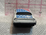 White USA Flag Pontiac GTO  Summer Marz Karz Diecast Car