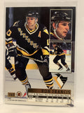 #163 Ron Francis Pittsburgh Penguins 1994-95 Fleer Ultra Hockey Card