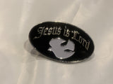 Jesus is Lord Dove Lapel Hat Pin BB