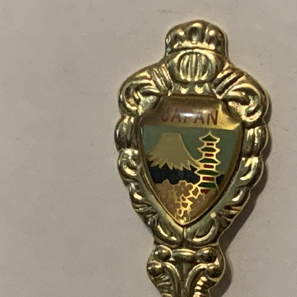 Japan Mountain collectable Souvenir Spoon PS