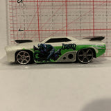 White Lizard Slayer Marvel ©2001 Spider-Man Maisto Diecast Car DB