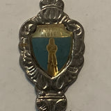 Peace River Albeta Mascot Sylvan Lake collectable Souvenir Spoon PS