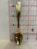 Western Red Lily Saskatchewan Souvenir Spoon