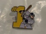 #1 Baseball Player Lapel Hat Pin DJ