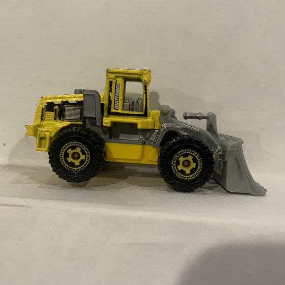 Yellow Front End Loader Quarry King ©2007 Matchbox Diecast Car DB