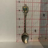 Peace River Albeta Mascot Sylvan Lake collectable Souvenir Spoon PS