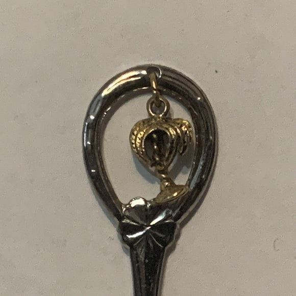 Florida State Palm Tree collectable Souvenir Spoon PS