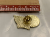 United States Marine Corps Crest USA Flag Lapel Hat Pin BB