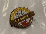 Test International Canada Lapel Hat Pin DK