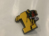 #1 Soccer Football Player Lapel Hat Pin BB