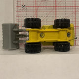 Yellow Front End Loader Quarry King ©2007 Matchbox Diecast Car DB