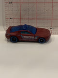 Red HWCPD Rescue Squad Mustang GT Concept 2003 Hot Wheels Toy Diecast Car
