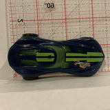 Blue Mcdonalds Stock Racer ©2015 Hot Wheels Diecast Car DB