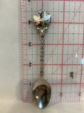 Lethbridge Canada Maple Leaf Alberta Souvenir Spoon