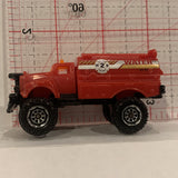 Red Fire Dept Water Flame Smasher ©2012 Matchbox Diecast Car DB