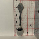 Hardisty World Flag Capital Alberta collectable Souvenir Spoon PS