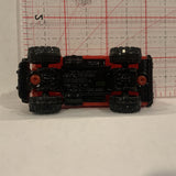 Red Fire Dept Water Flame Smasher ©2012 Matchbox Diecast Car DB