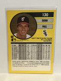 #130 Donn Pall Chicago White Sox 1991 Fleer Baseball Card
