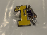 #1 Basketball Player Lapel Hat Pin DK