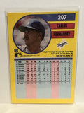 #207 Carlos Hernandez Los Angeles Dodgers 1991 Fleer Baseball Card