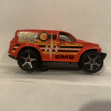 Red Rescue EMS Power Panel ©2002 Hot Wheels Diecast Car DB