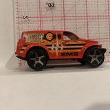 Red Rescue EMS Power Panel ©2002 Hot Wheels Diecast Car DB