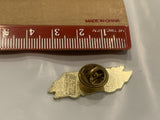 Ice Caspades 50th Calgary 1990 2&7 TV Logo Lapel Hat Pin BC