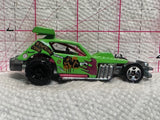 Green Greased Gremlin M2904 Hot Wheels Diecast Car