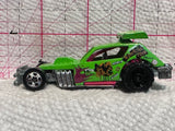 Green Greased Gremlin M2904 Hot Wheels Diecast Car