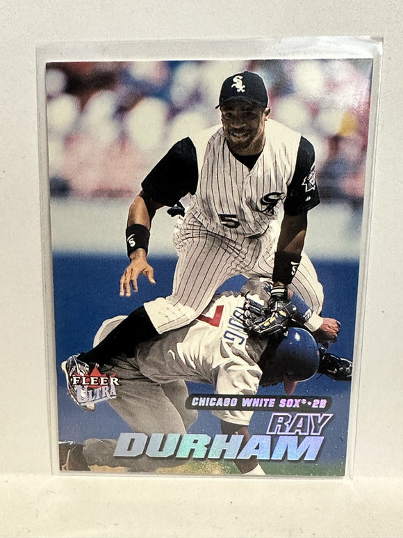 #192 Ray Durham Chicago White Sox 2001 Fleer Ultra Baseball Card