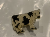 Black & White Dairy Cow Holstein Lapel Hat Pin DK