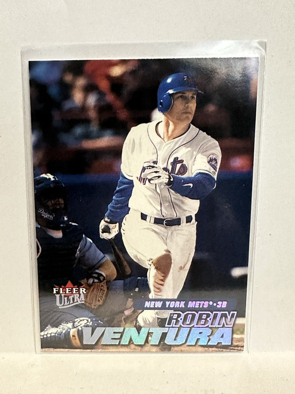 #115 Robin Ventura New York Mets 2001 Fleer Ultra Baseball Card