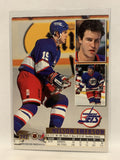#242 Nelson Emerson Winnipeg Jets 1994-95 Fleer Ultra Hockey Card