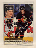 #152 Alexei Yashin Ottawa Senators 1994-95 Fleer Ultra Hockey Card