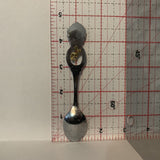 Botha Homecoming 1980 Deer Canada Canadian Flag collectable Souvenir Spoon PT