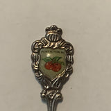 Penticton BC Cherries Sail Boat collectable Souvenir Spoon PT