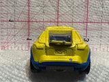 Yellow Blue Malibu Marauder MB960 2015 Matchbox Diecast Car