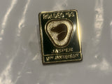 Roadeo '93 Jasper 10th Anniversary Beaver Lapel Hat Pin DK