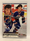 #75 Scott Pearson Edmonton Oilers 1994-95 Fleer Ultra Hockey Card