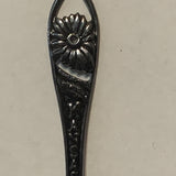 Kansas The Sunflower State collectable Souvenir Spoon PT