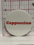 Cappuccino Button Pinback