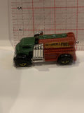 Green Red Hot Wheel's Fuel Fast Gas 2008 Hot Wheels Toy Diecast Car
