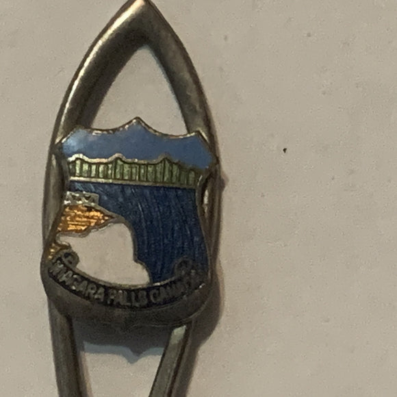 Niagara Falls Canada collectable Souvenir Spoon PT