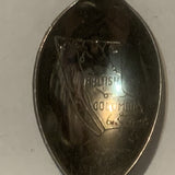 Golden BC British Columbia Bighorn Sheep Collectable Souvenir Spoon DA
