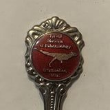Tyrrell Museum of Palaeontology Drumheller Alberta collectable Souvenir Spoon PT