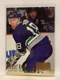 #90 Robert Kron Hartford Whalers 1994-95 Fleer Ultra Hockey Card