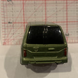 Green Mini Van  Motor Max Diecast Car DC
